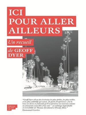 cover image of Ici pour aller ailleurs